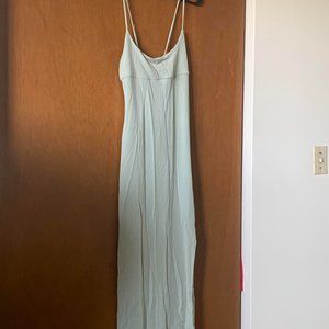 Wilfred Aritzia Dreamweaver Midi Dress (Sage Green) Size S